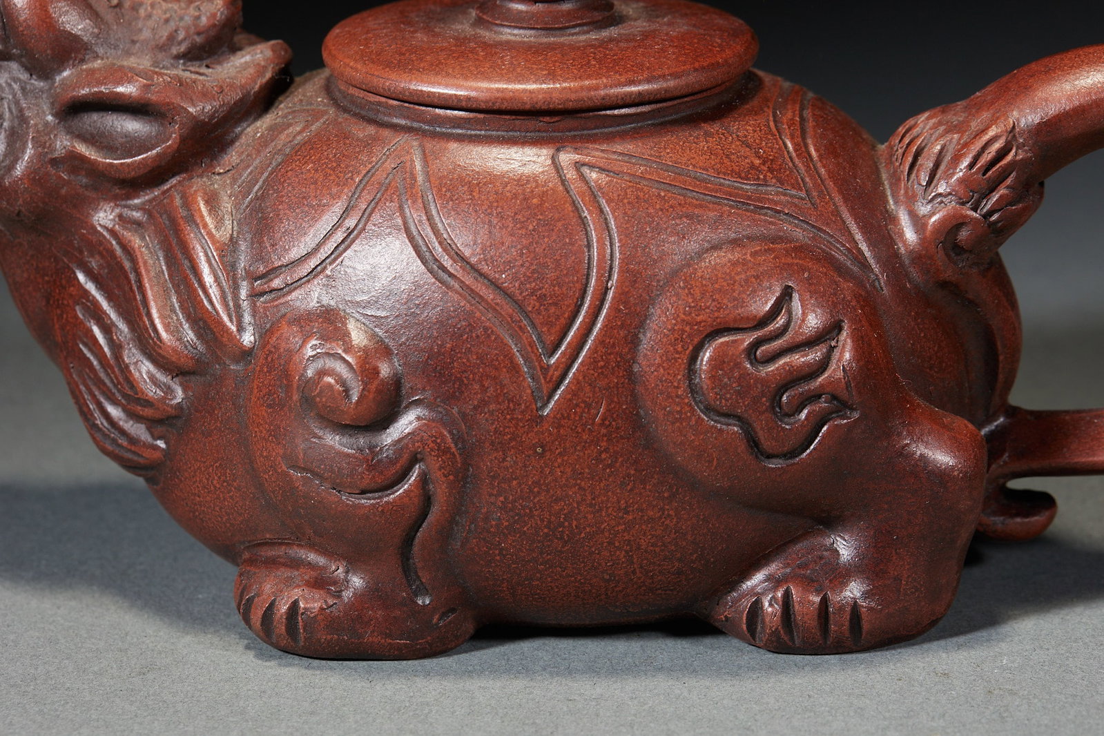 Chen Mingyuan Dragon Turtle teapot - 3