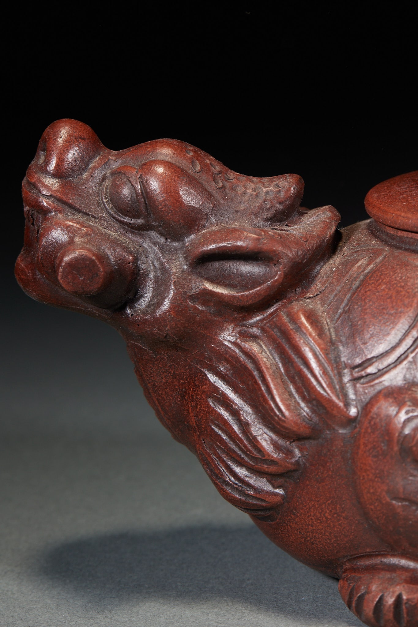 Chen Mingyuan Dragon Turtle teapot - 4