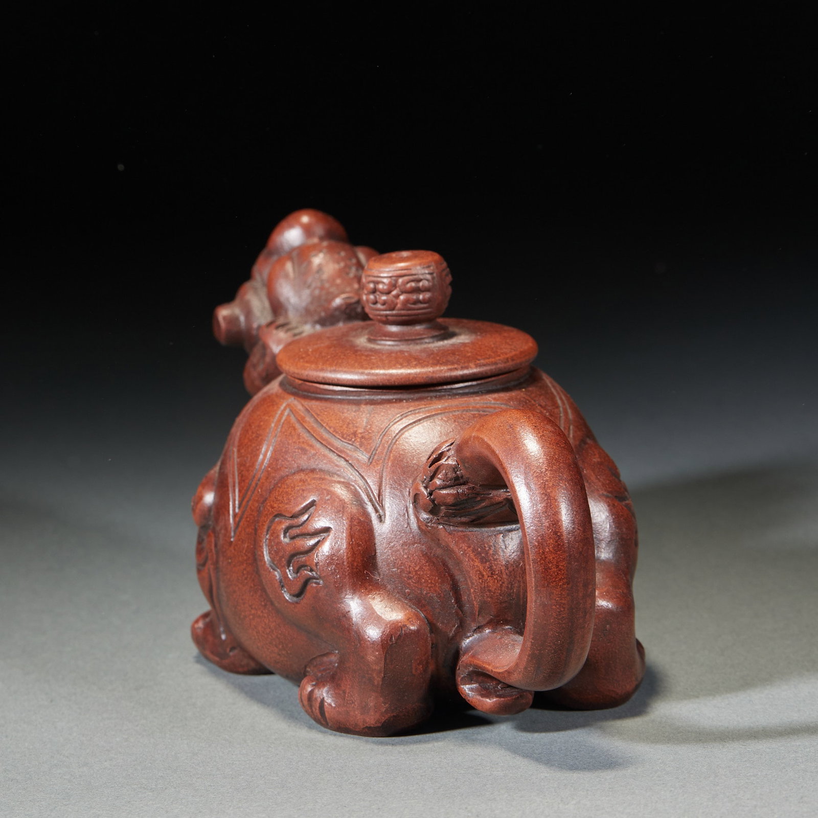 Chen Mingyuan Dragon Turtle teapot - 6