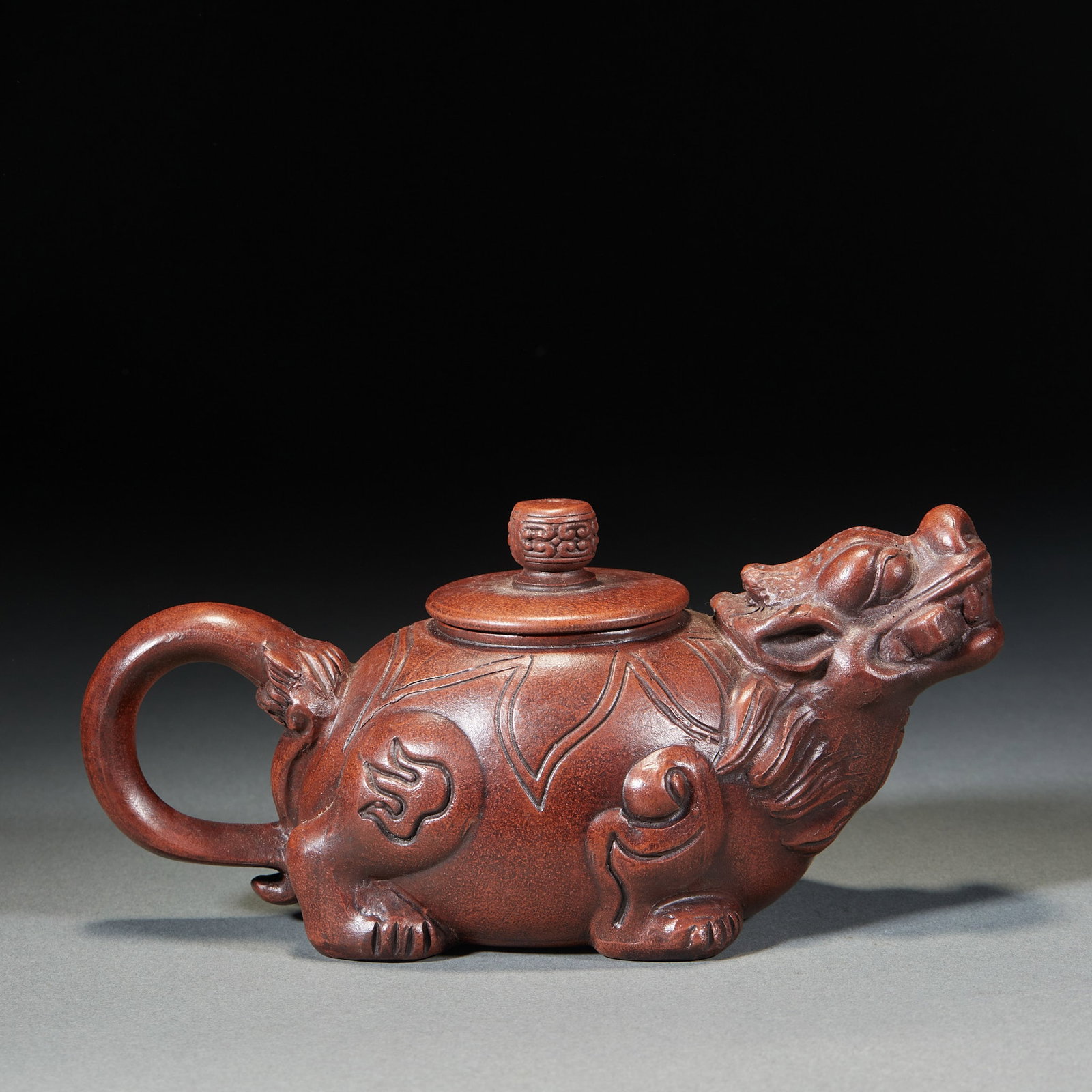 Chen Mingyuan Dragon Turtle teapot - 7