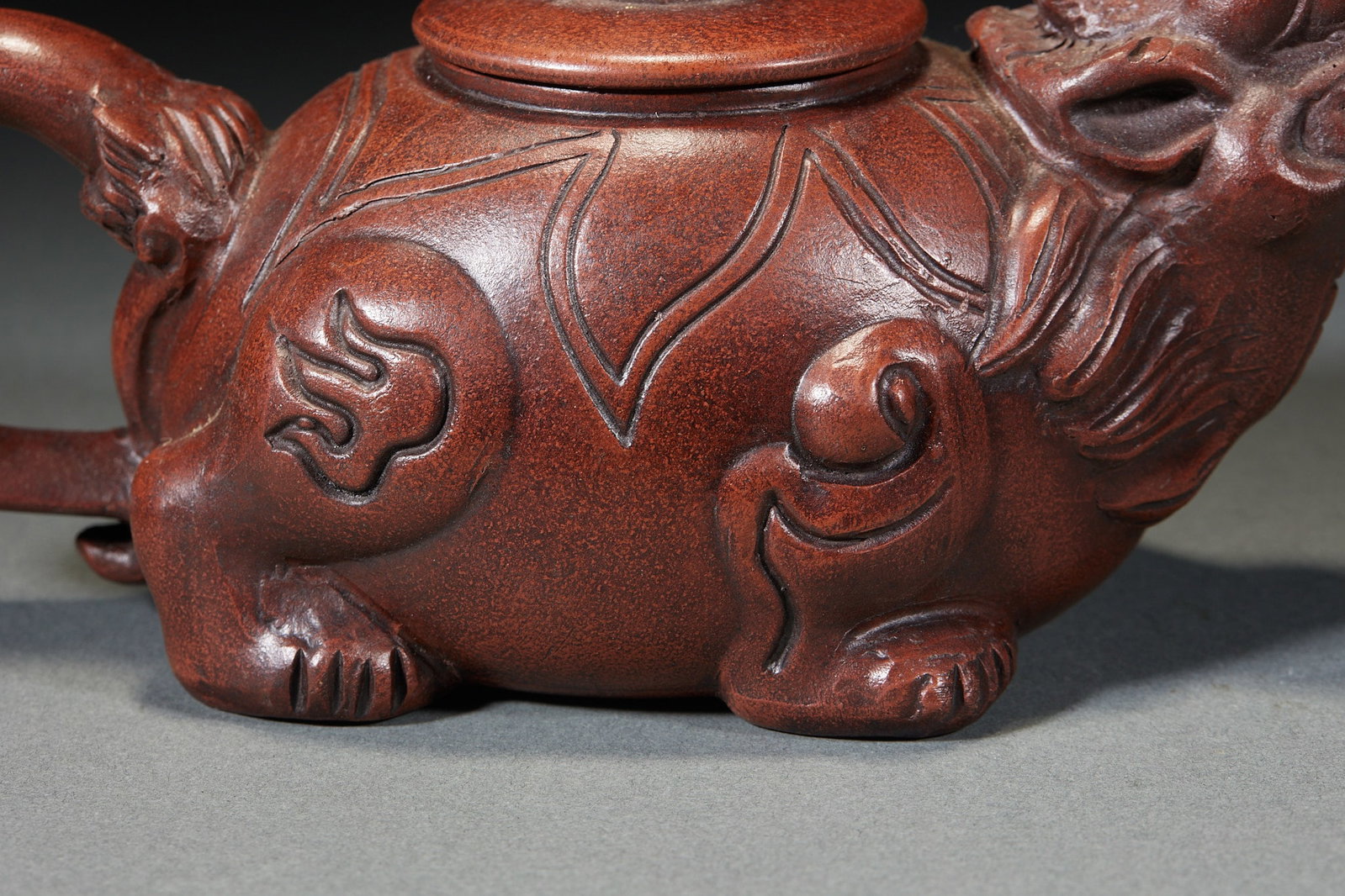 Chen Mingyuan Dragon Turtle teapot - 8