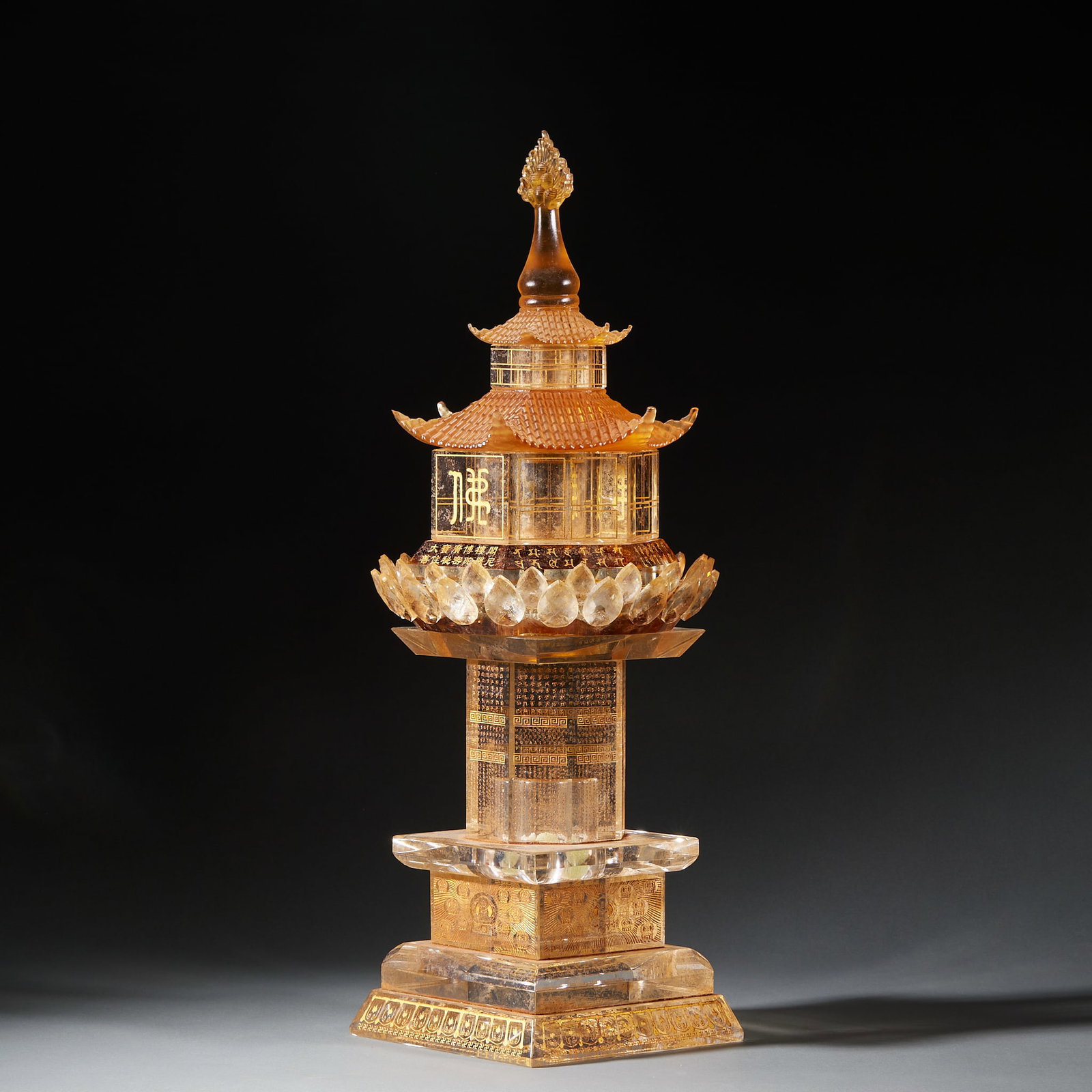 Crystal stupa - 10