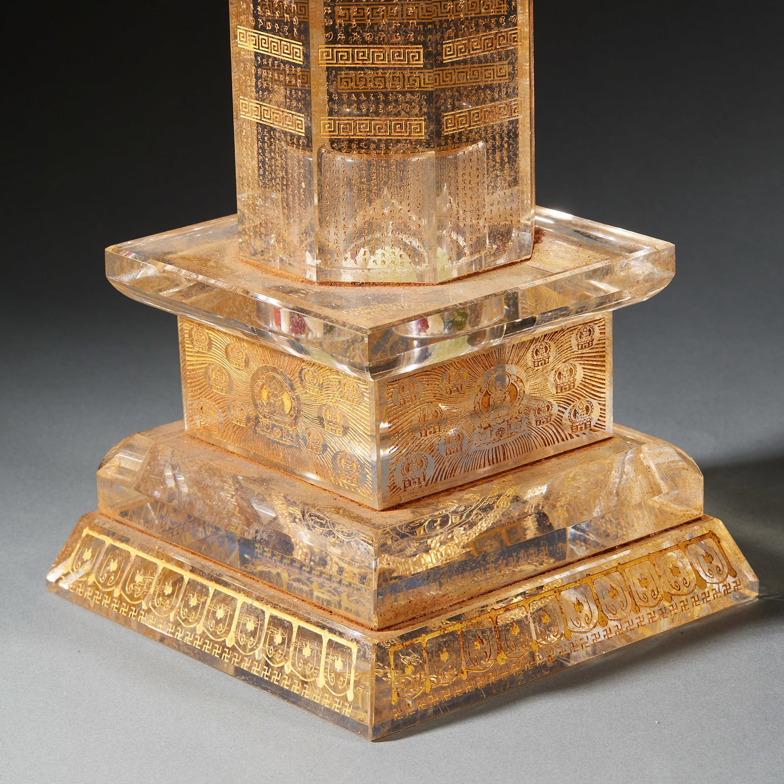Crystal stupa - 11