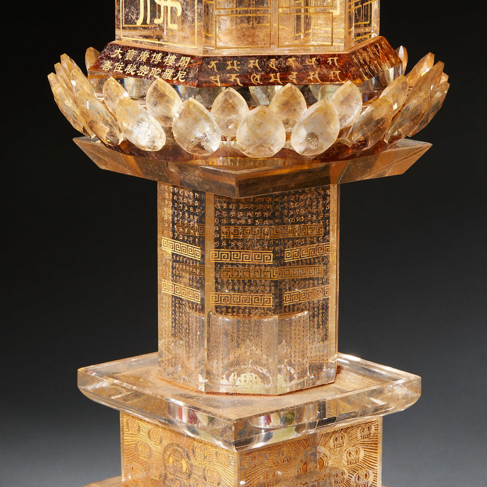 Crystal stupa - 12