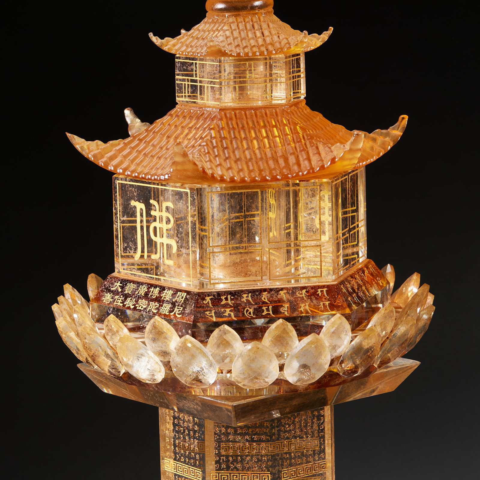 Crystal stupa - 13