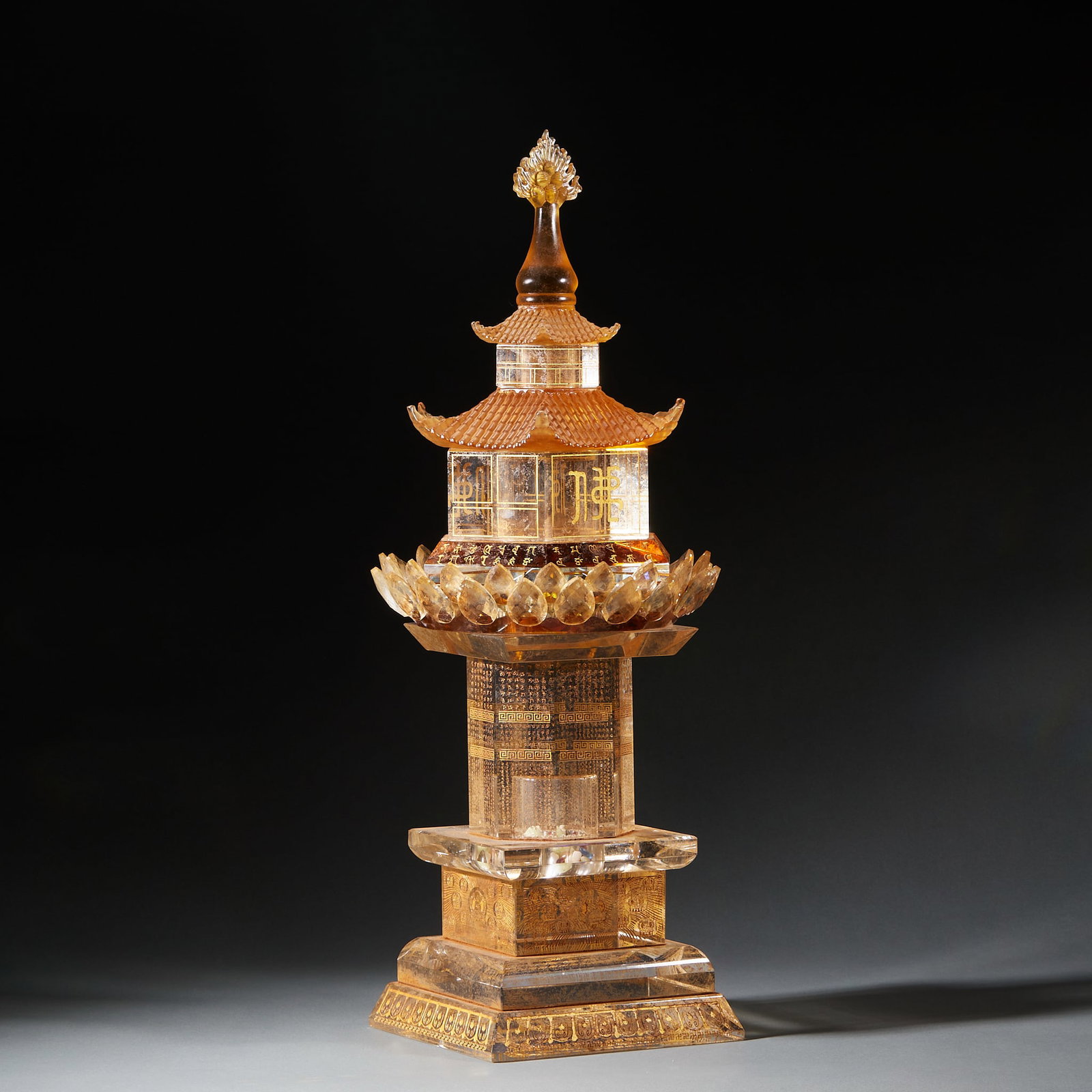 Crystal stupa - 15