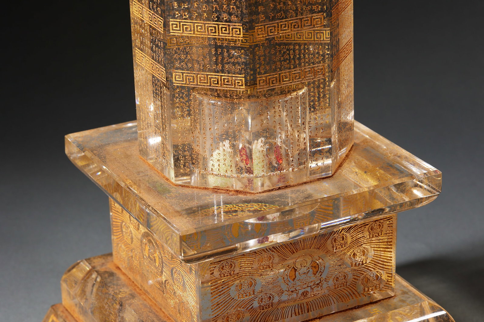 Crystal stupa - 16