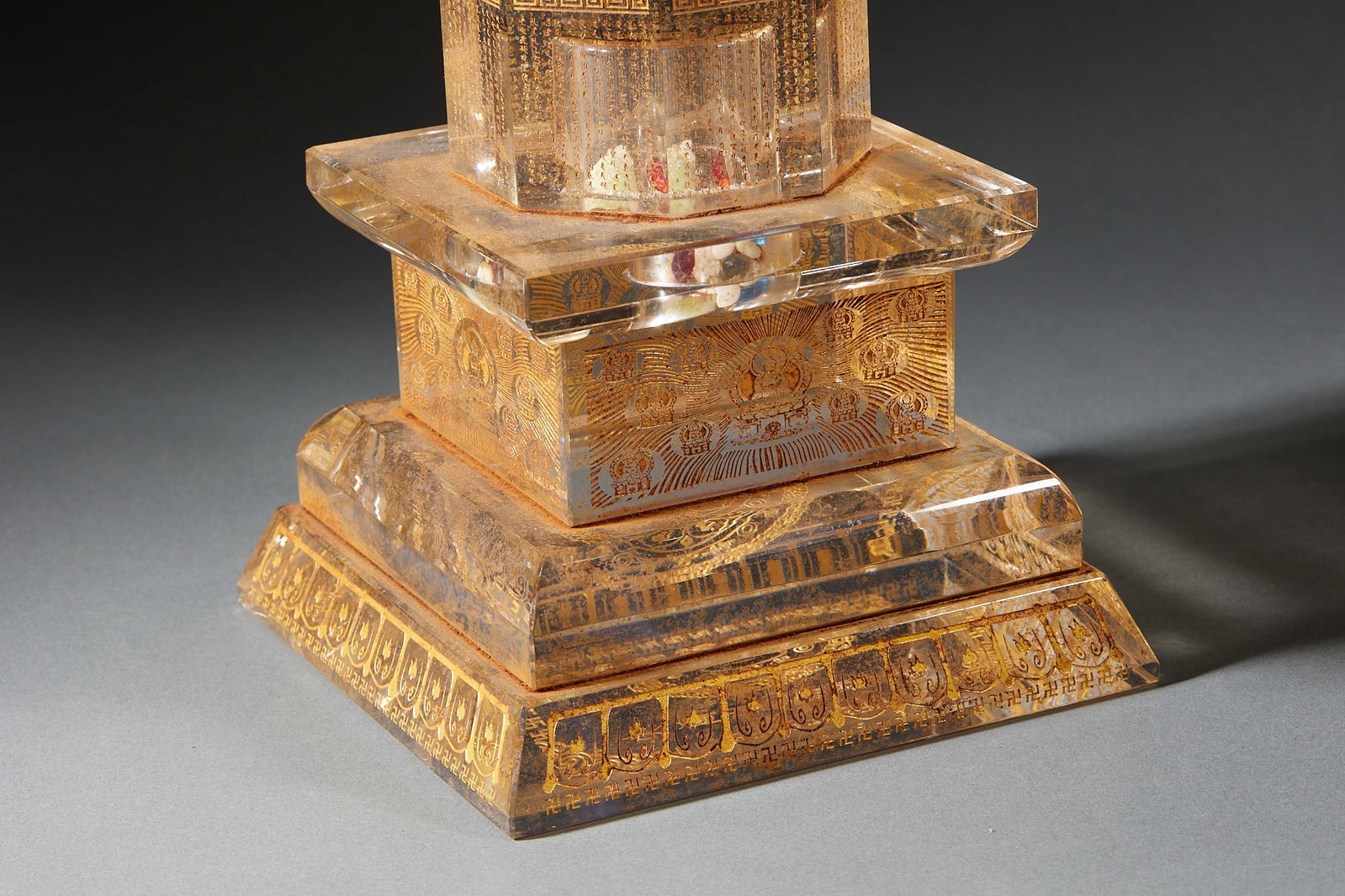 Crystal stupa - 17