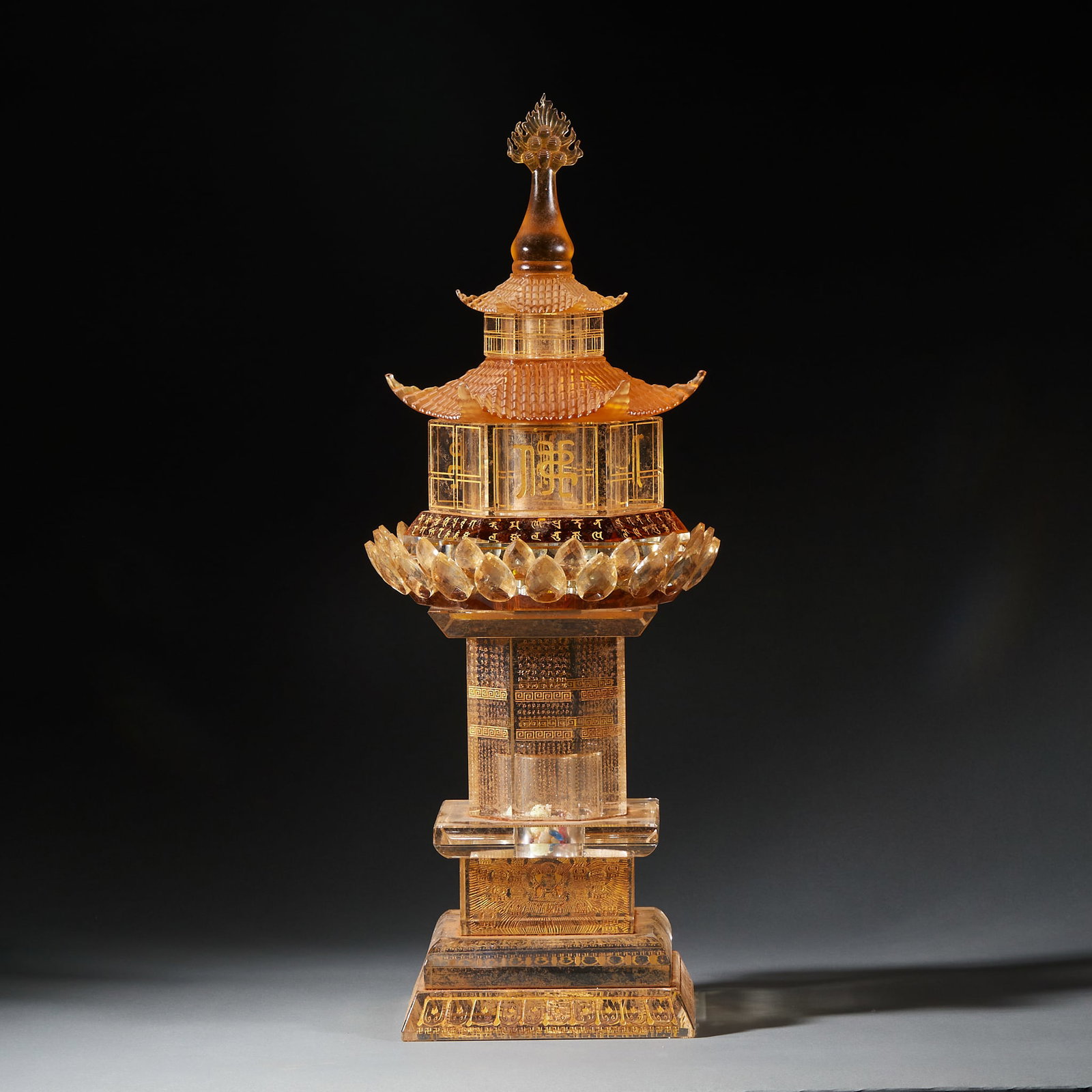 Crystal stupa - 19