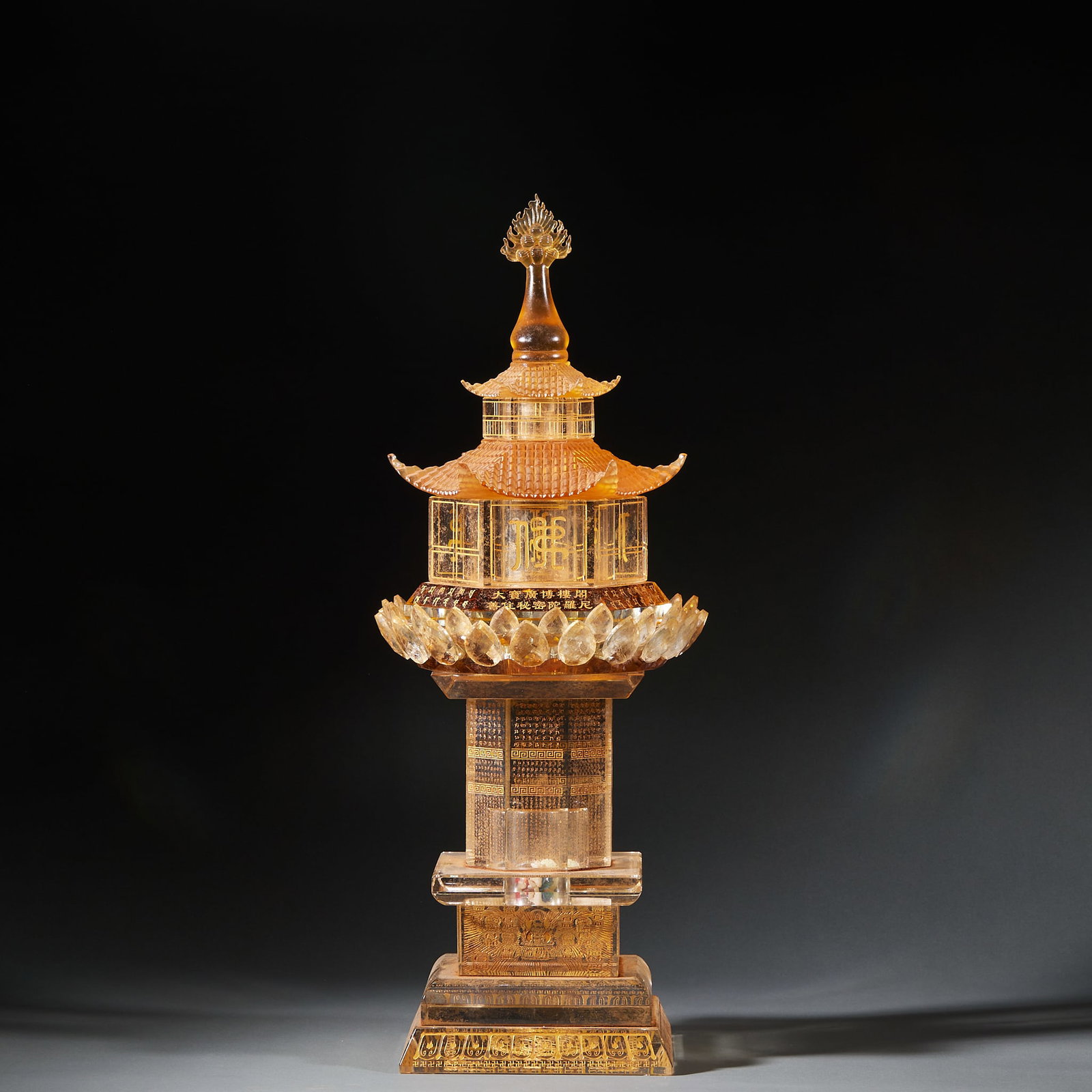 Crystal stupa - 2