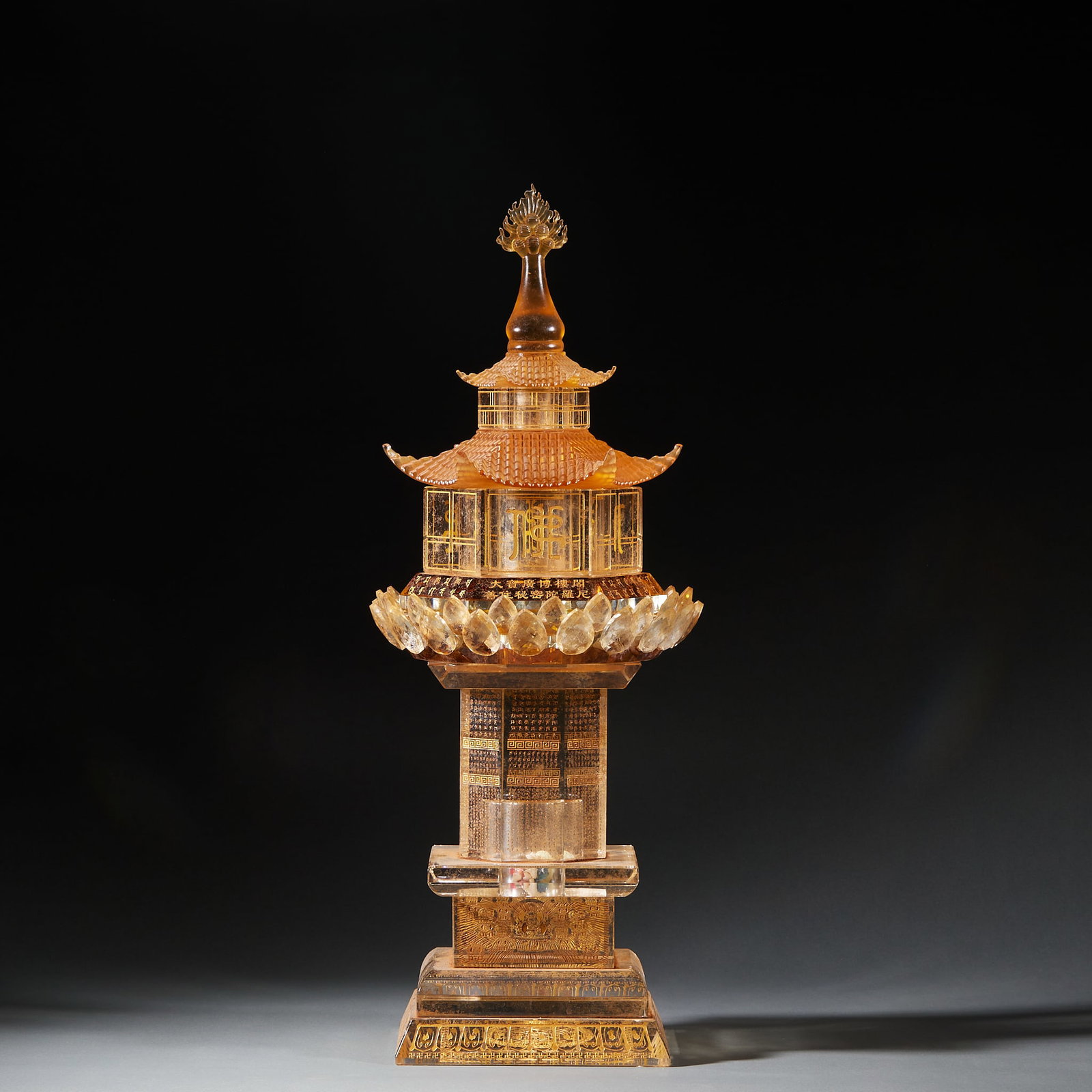 Crystal stupa - 3