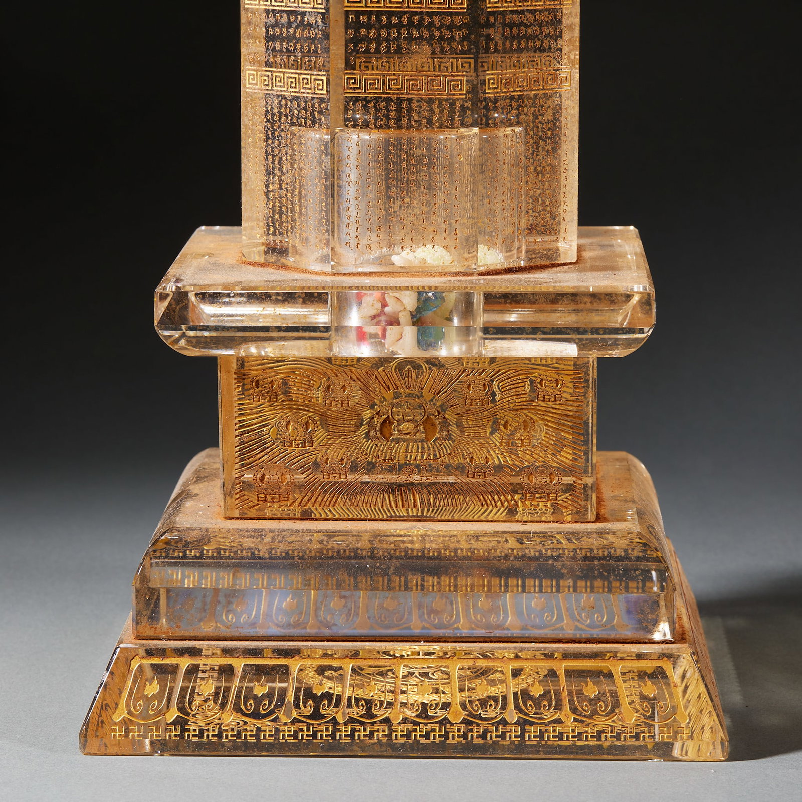Crystal stupa - 9