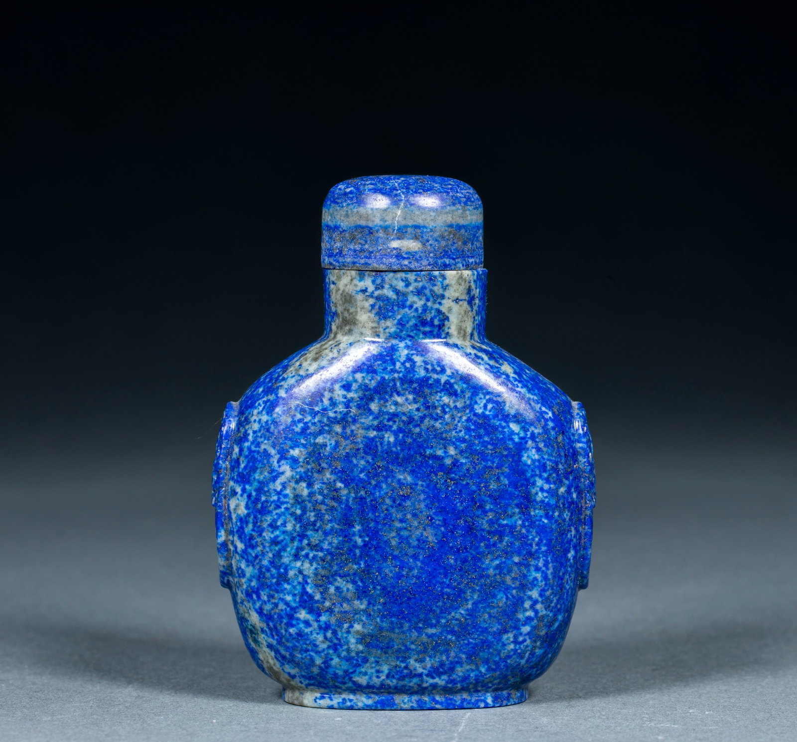 Lapis lazuli snuff bottle - 5