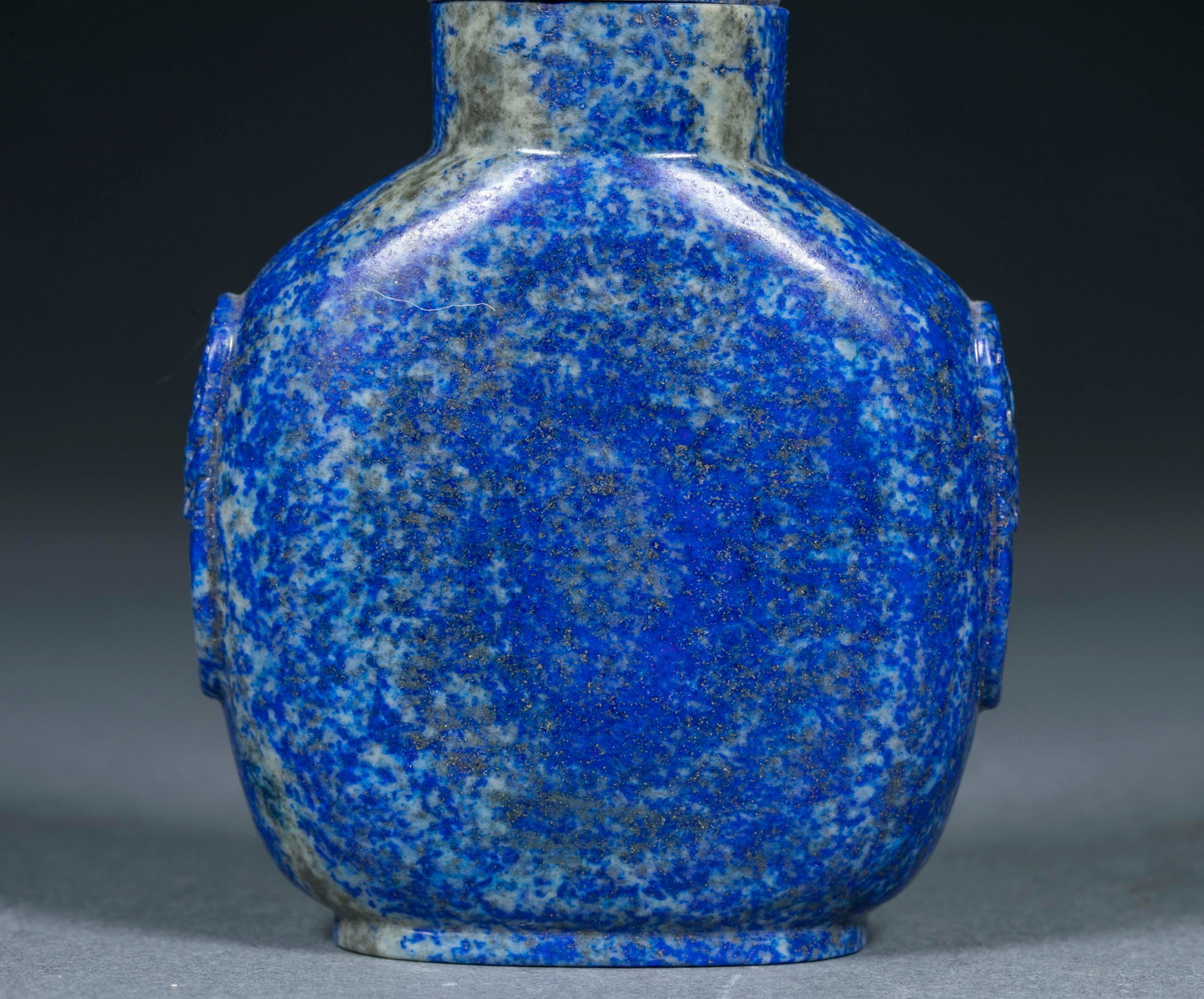 Lapis lazuli snuff bottle - 7