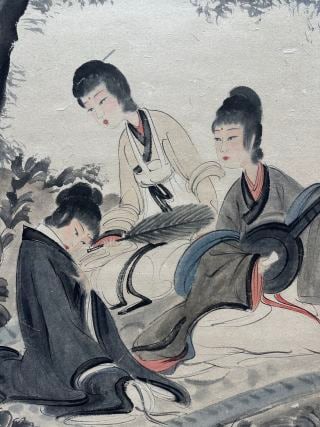 Fu Baoshi ladies map - 5