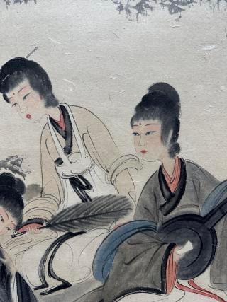 Fu Baoshi ladies map - 6