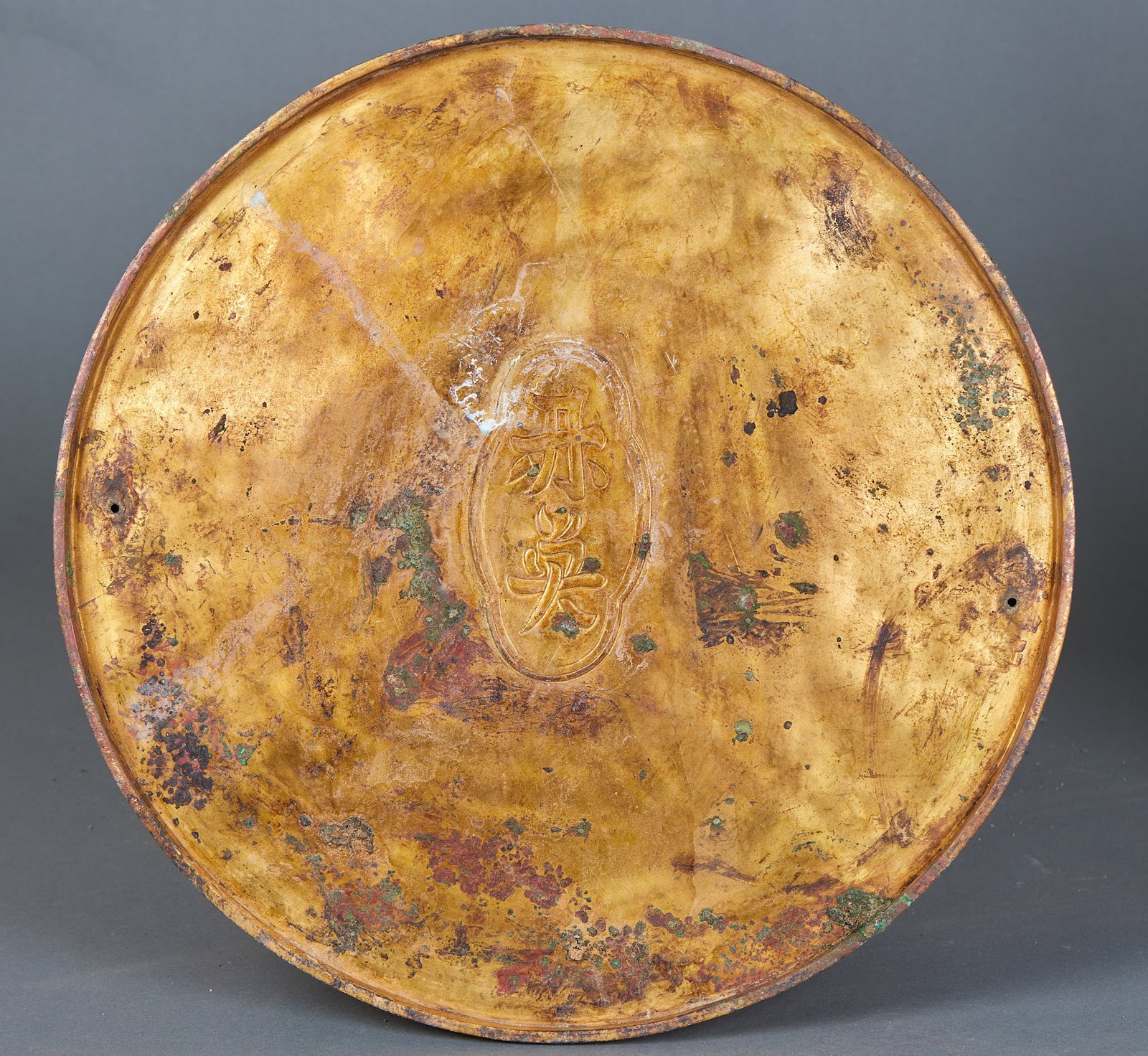 Copper gilt pagoda - 18