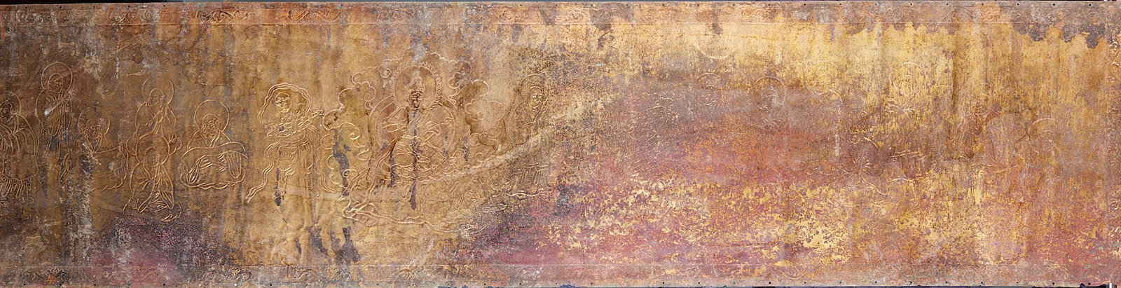 Copper gilt pagoda - 19