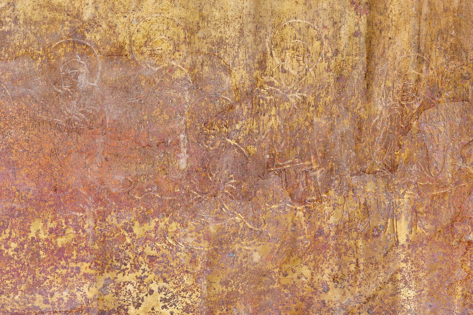 Copper gilt pagoda - 20