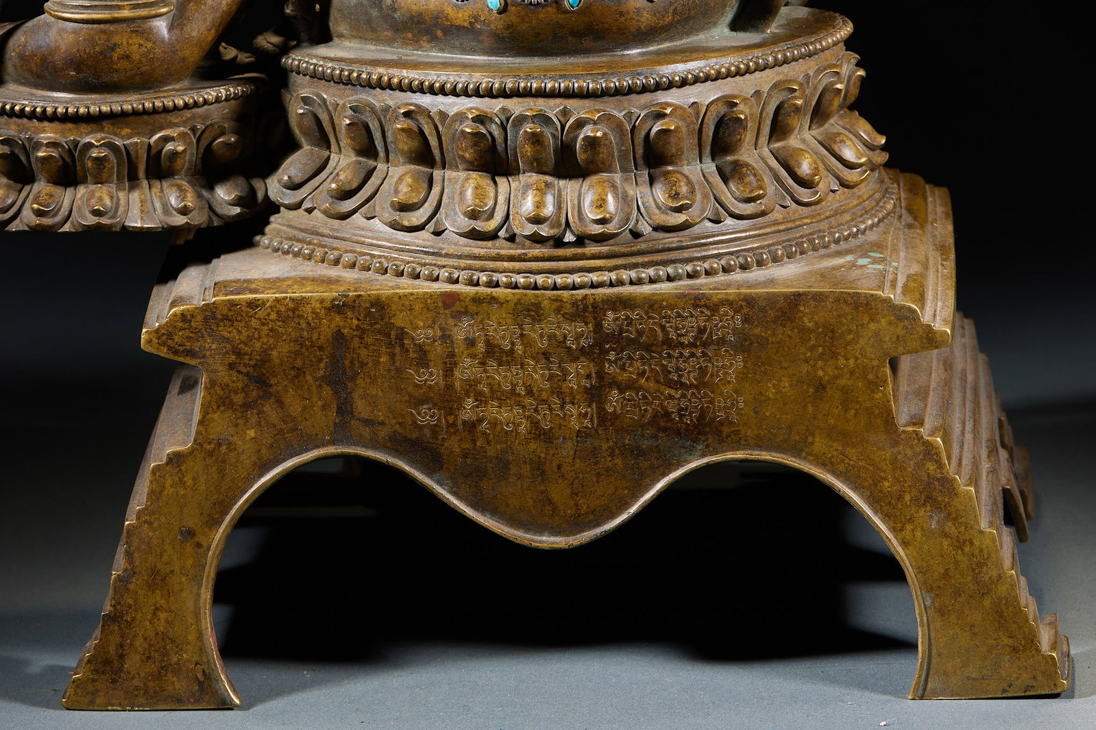 Alloy copper Tara statue - 11