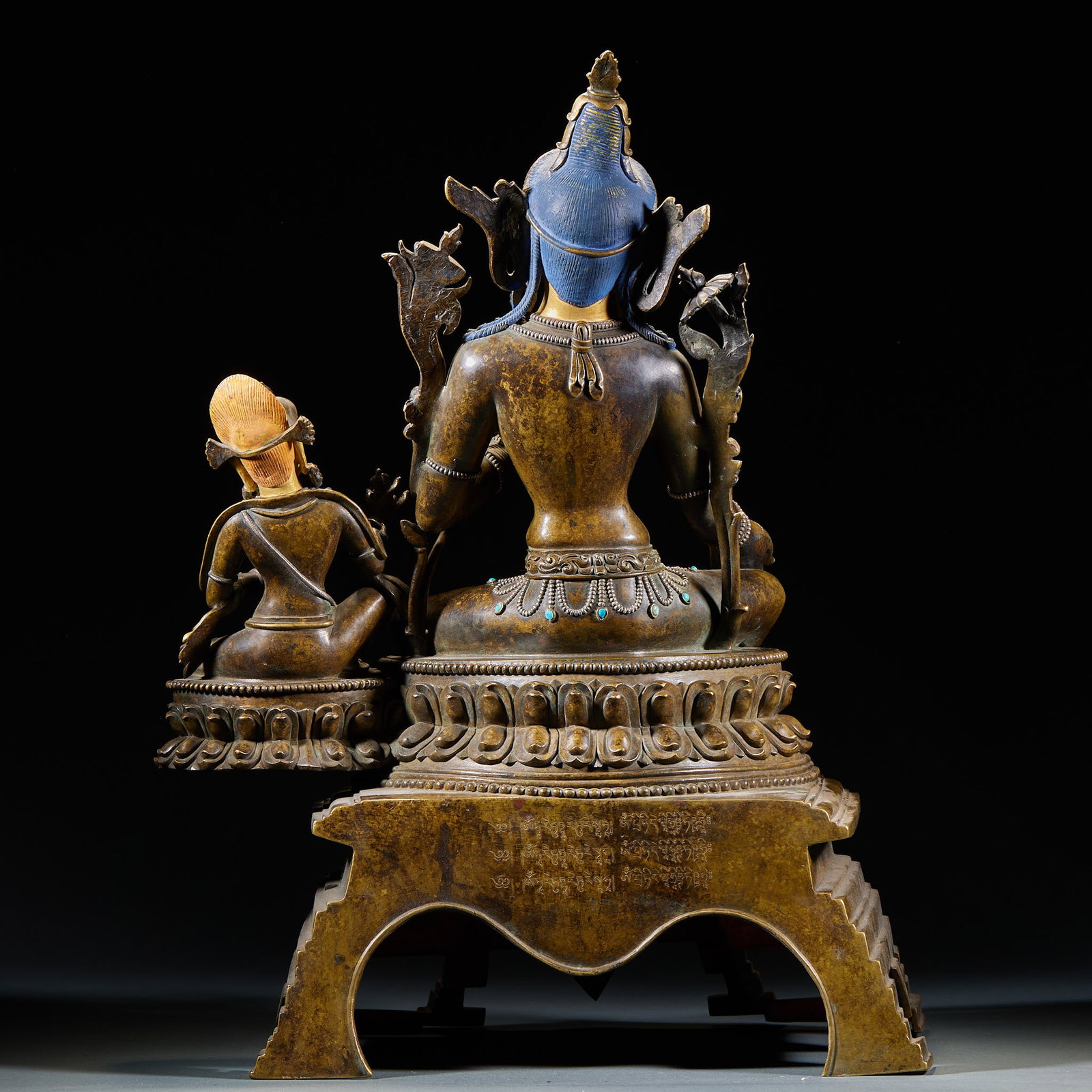 Alloy copper Tara statue - 7