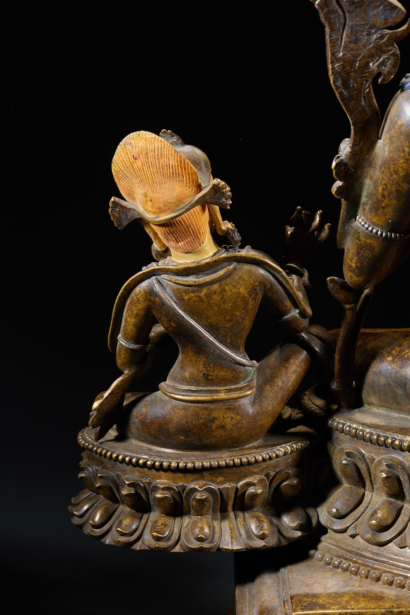 Alloy copper Tara statue - 9