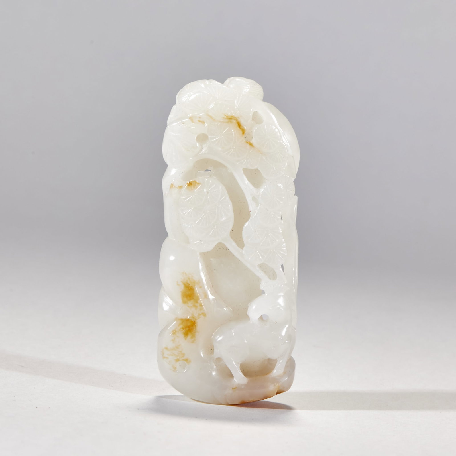 Hetian Jade Standing Guanyin Statue - 5