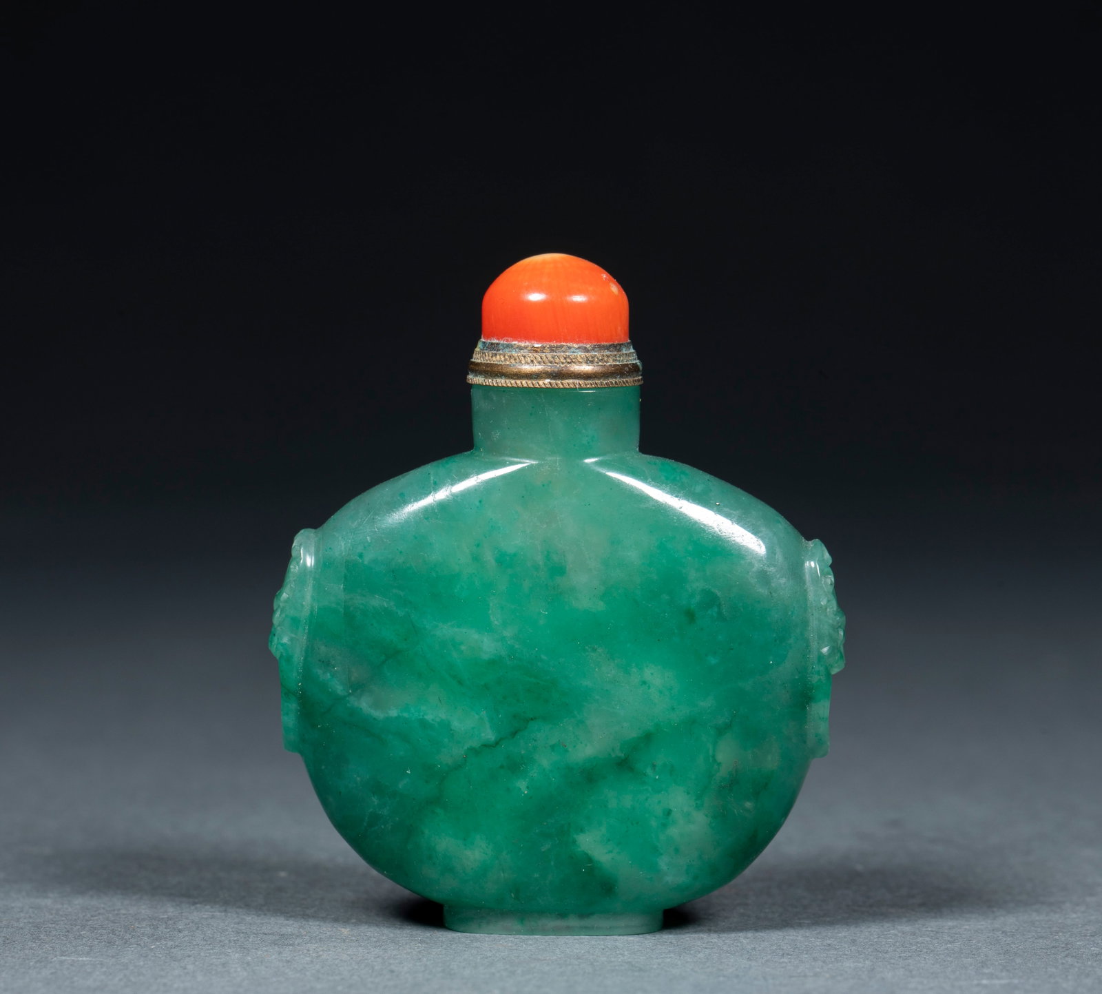 Emerald snuff bottle - 3