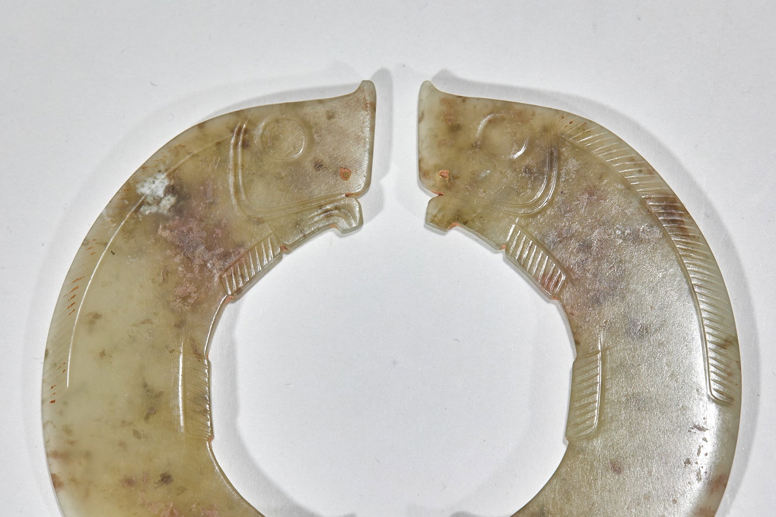 Jade fish couple. - 2