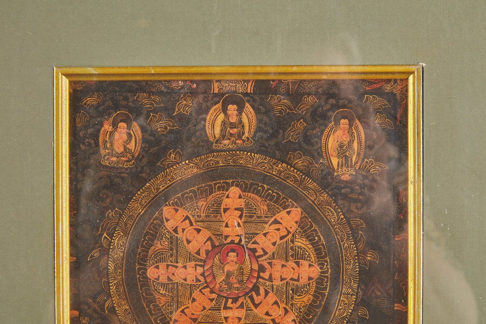 Tancheng Thangka Mirror Frame - 2