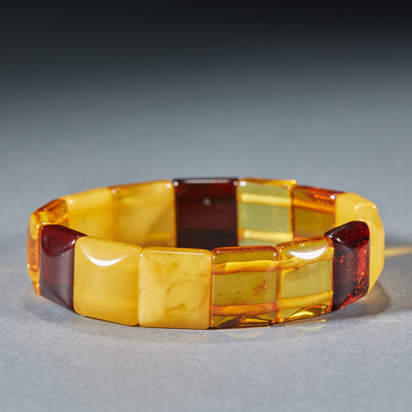 Beeswax amber bracelet - 4