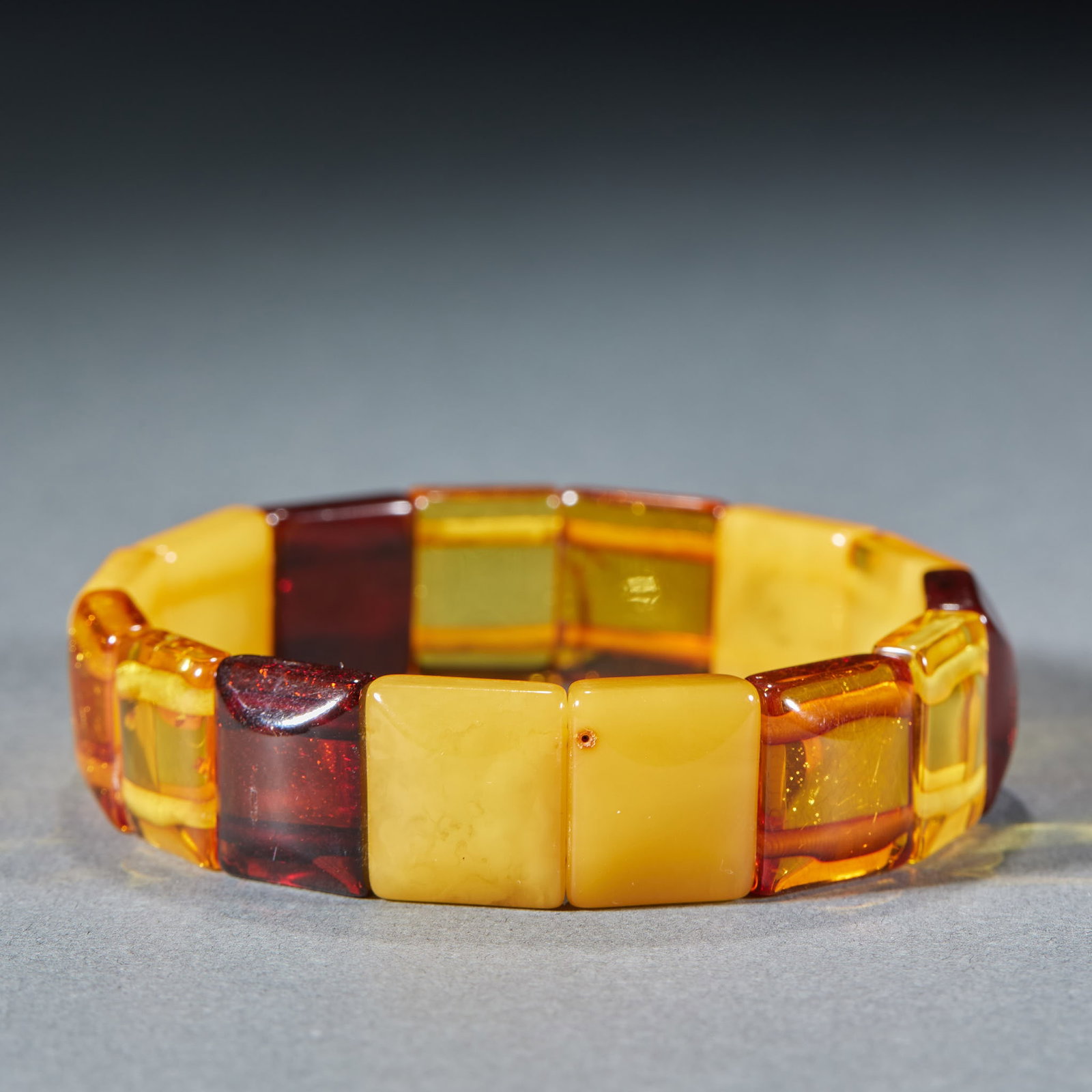 Beeswax amber bracelet - 5
