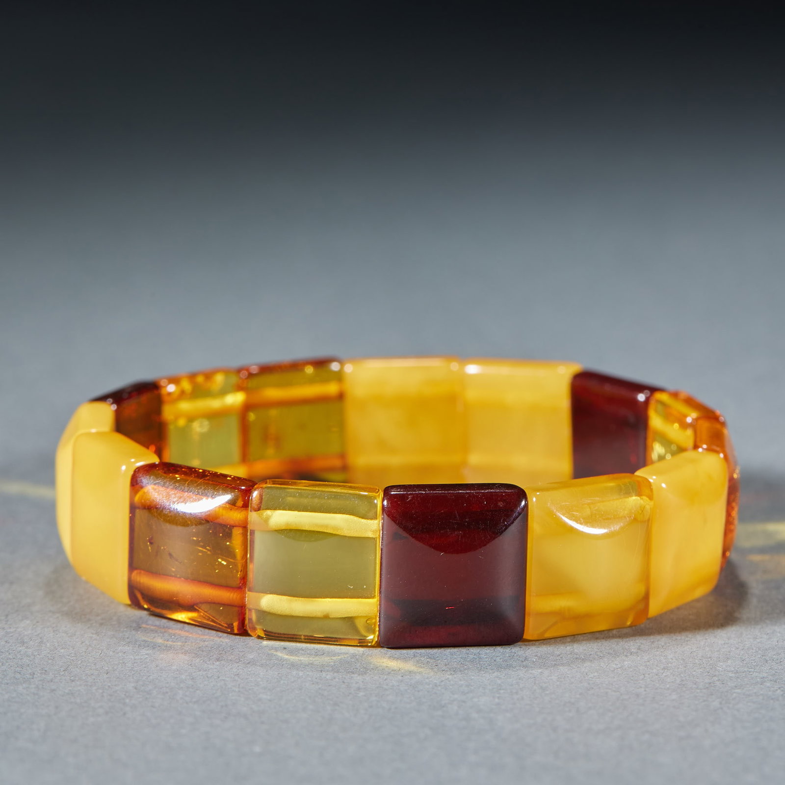 Beeswax amber bracelet - 6
