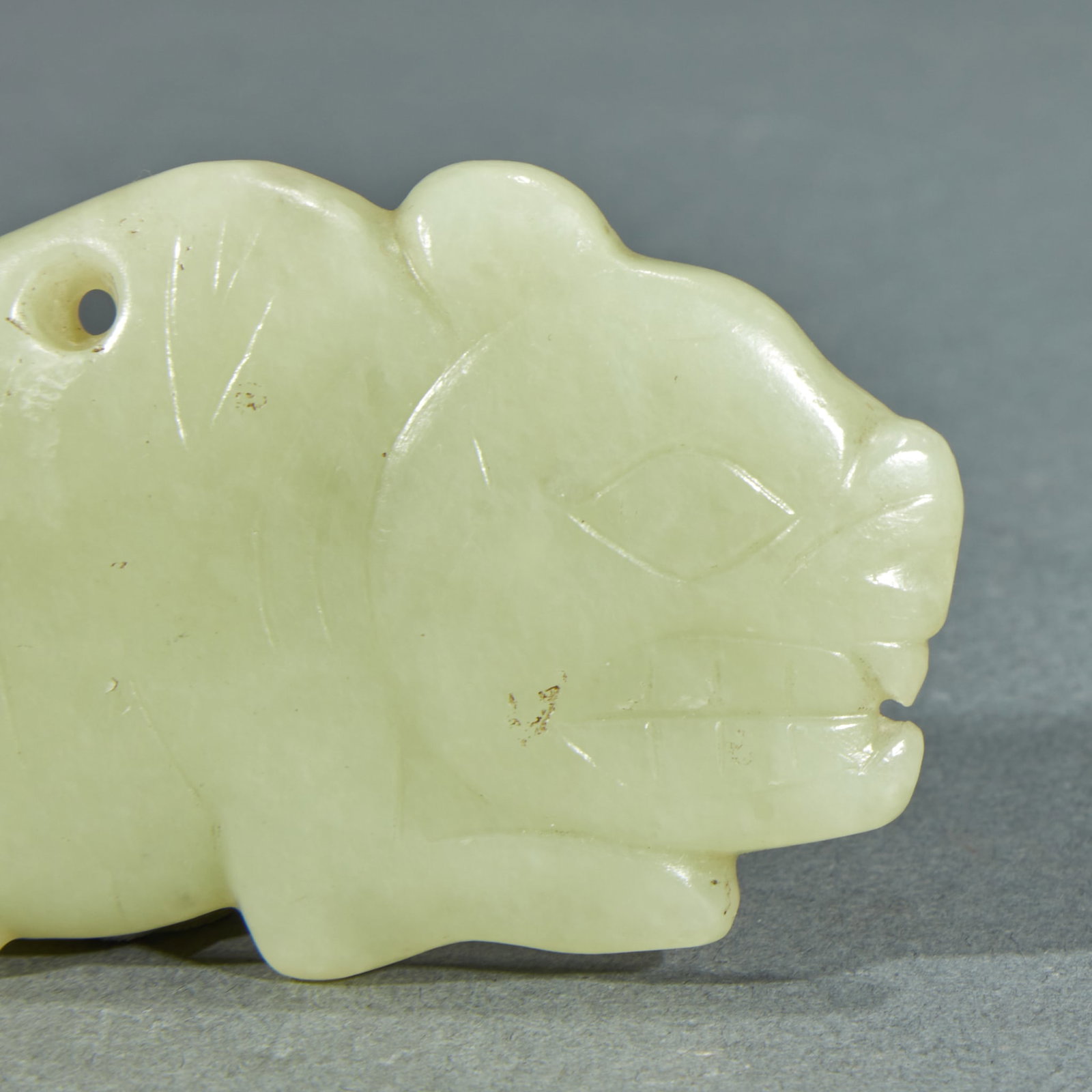 Jade tiger before Ming dynasty - 2