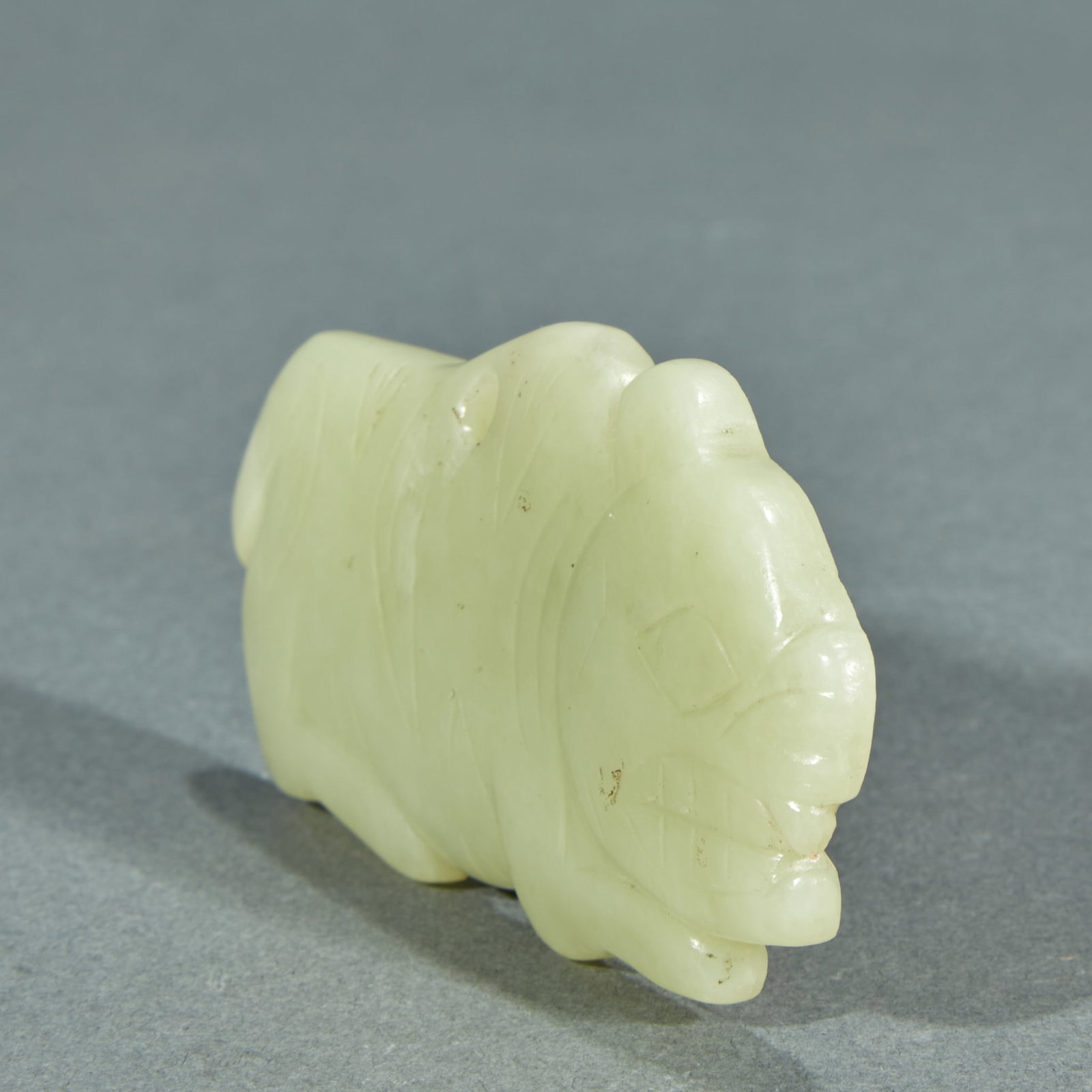 Jade tiger before Ming dynasty - 3