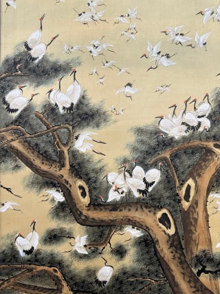 Shen Quan Baihetu Silk Vertical Axis - 4