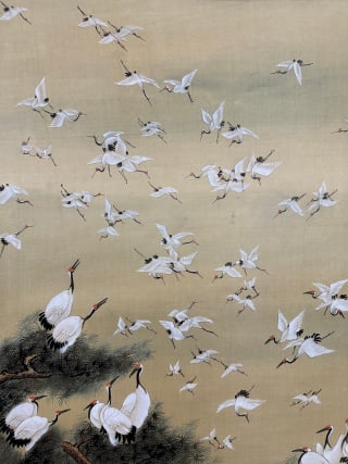 Shen Quan Baihetu Silk Vertical Axis - 7