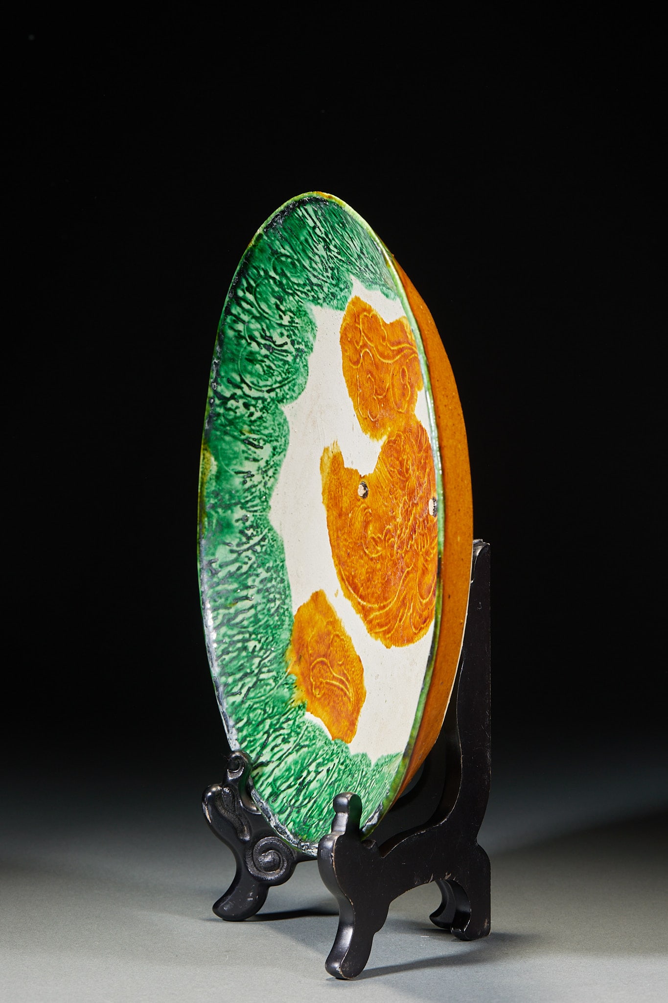 Tri-colored plates before Ming Dynasty - 5