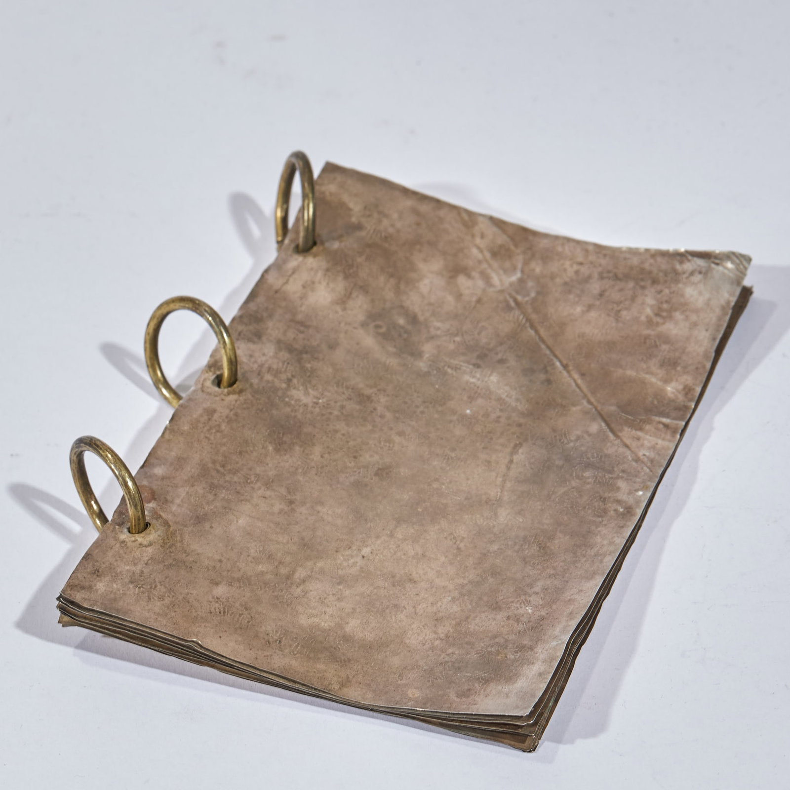 Silver-gilded Buddhist scriptures - 13