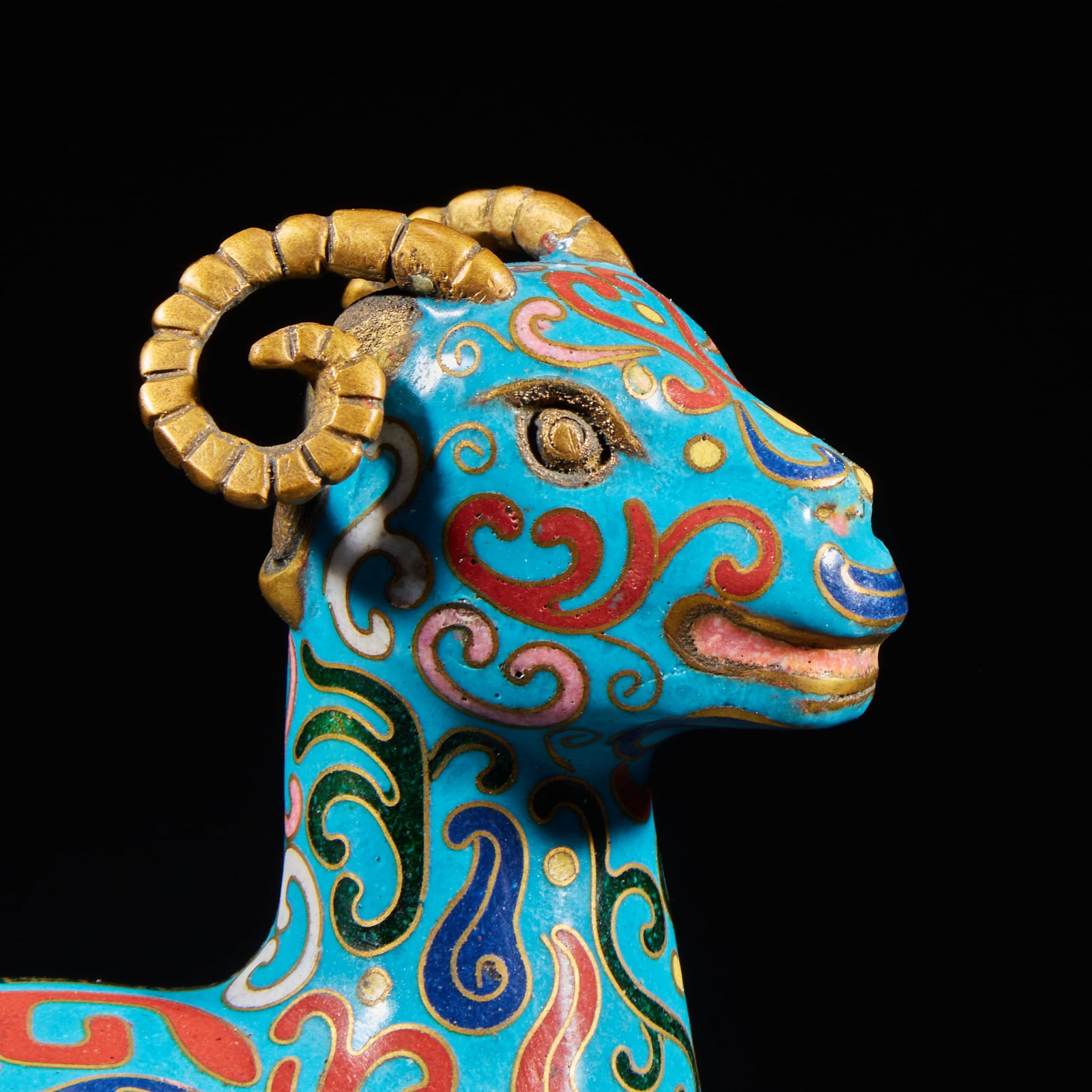 Cloisonne sheep - 2