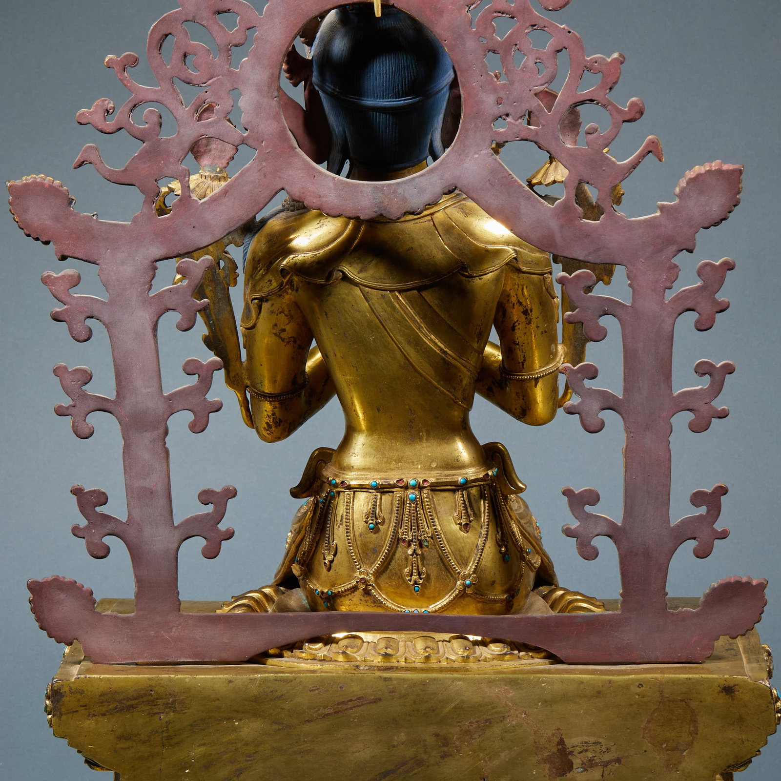 Bronze gilded Tara Statue - 10