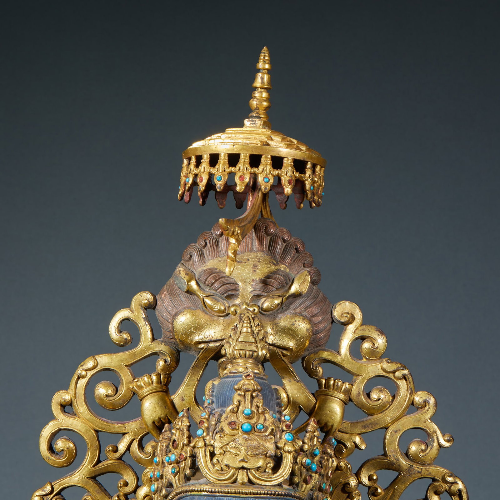 Bronze gilded Tara Statue - 3