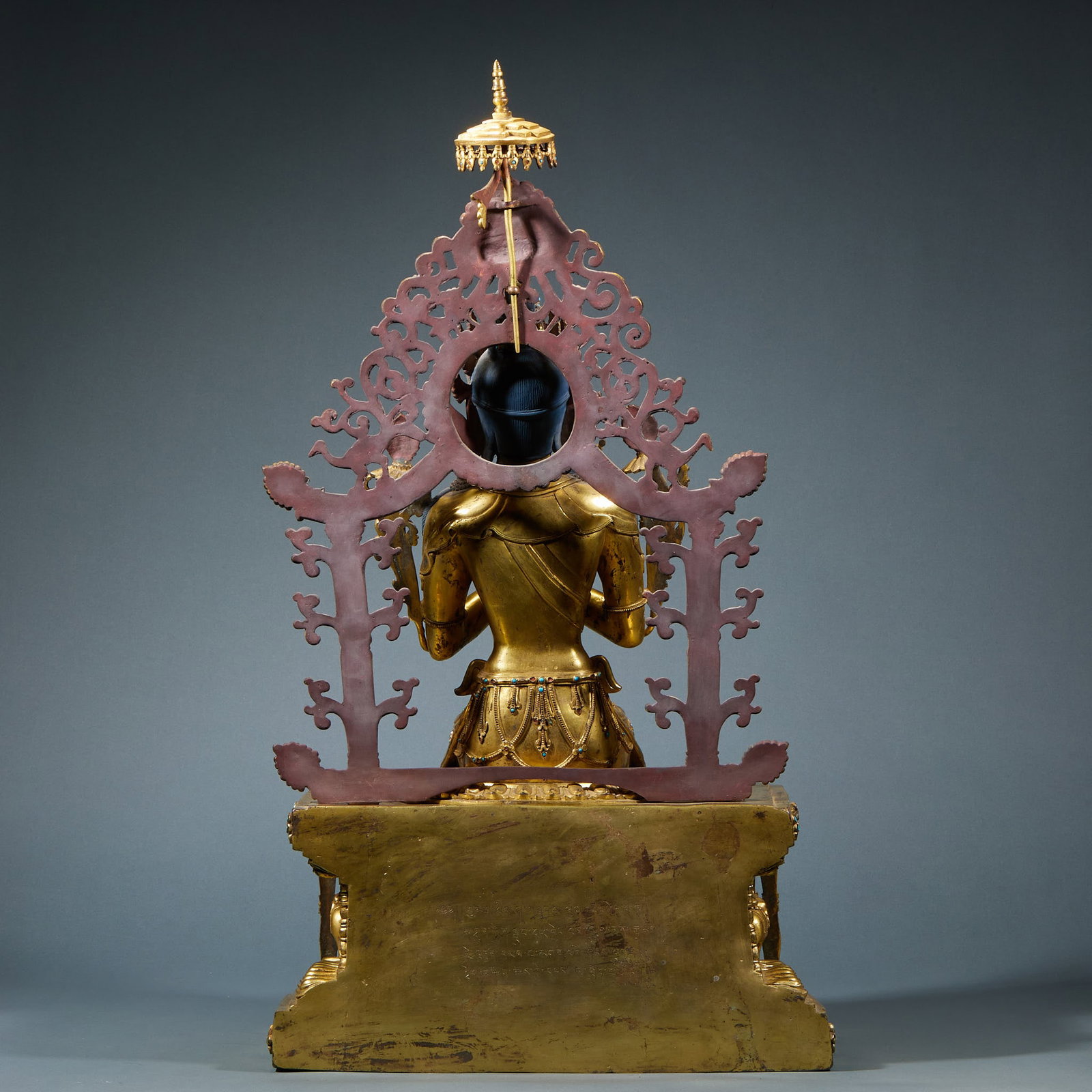Bronze gilded Tara Statue - 8