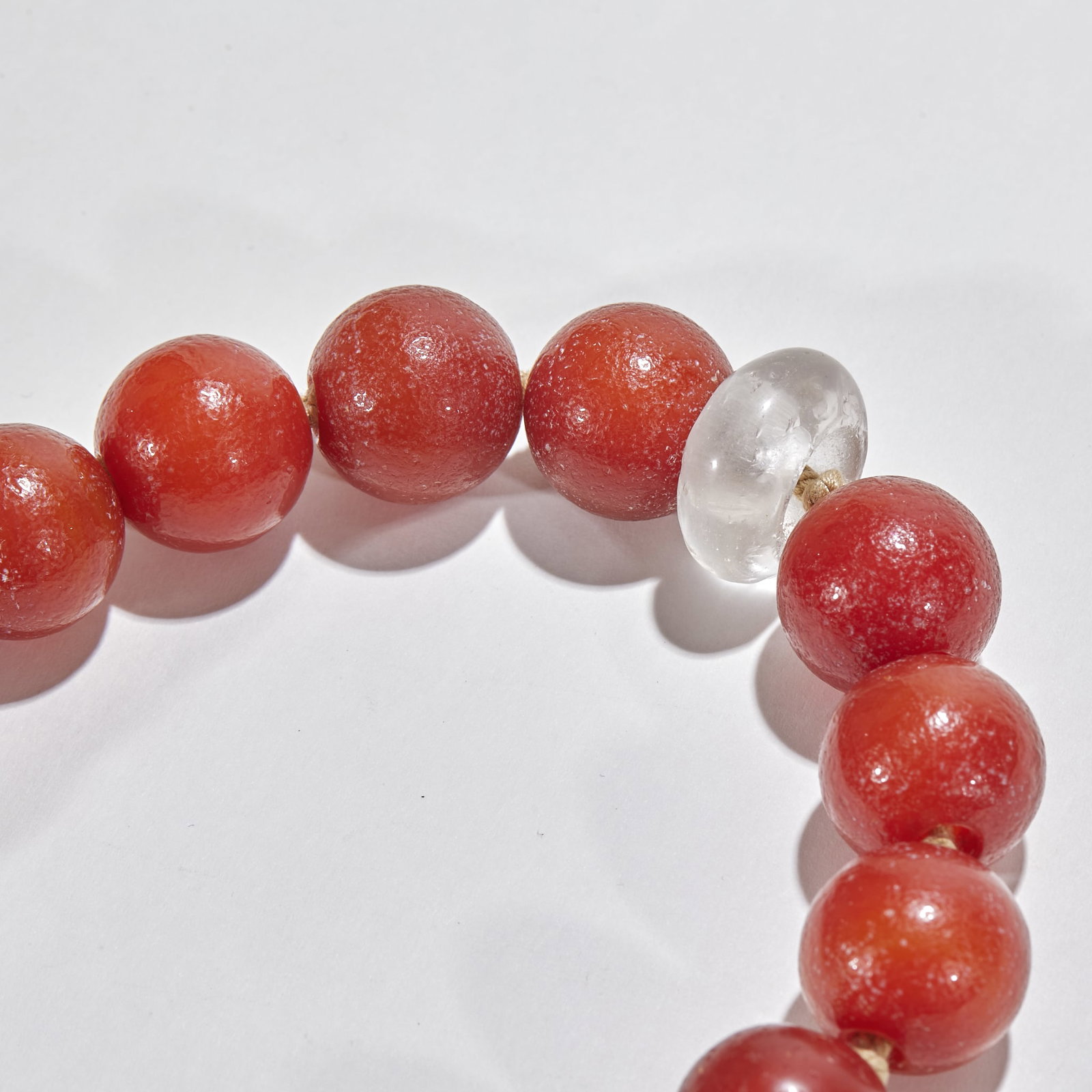 Agate with Crystal Beads Handheld - 2