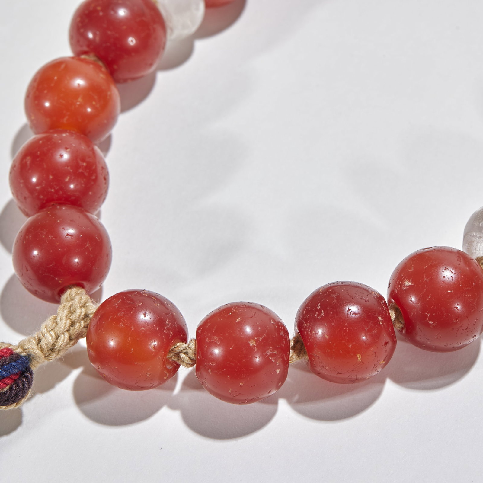 Agate with Crystal Beads Handheld - 3