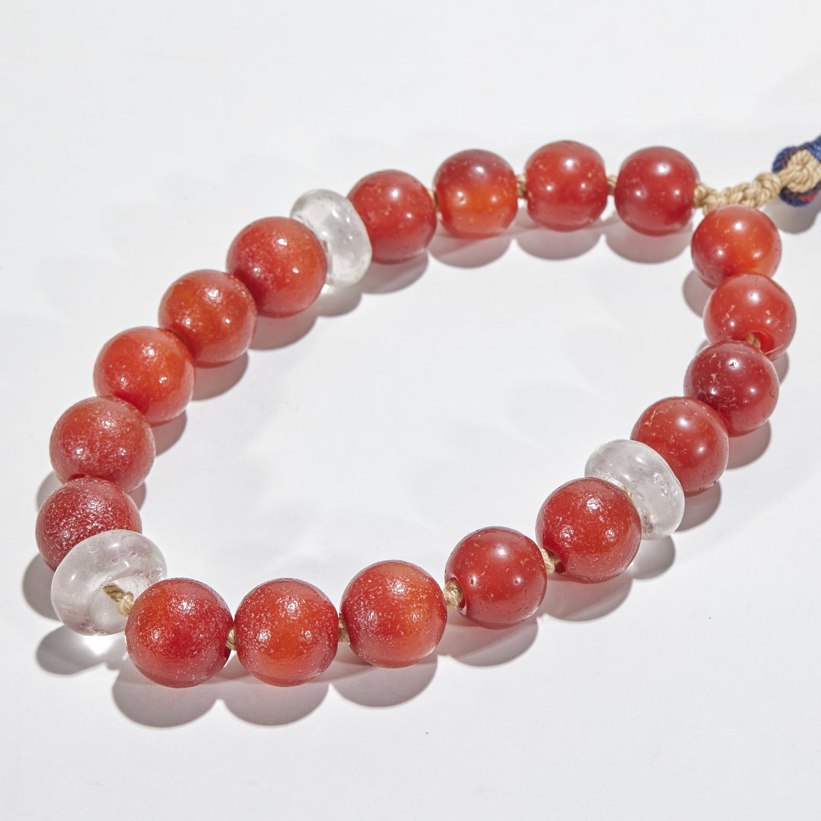 Agate with Crystal Beads Handheld - 4
