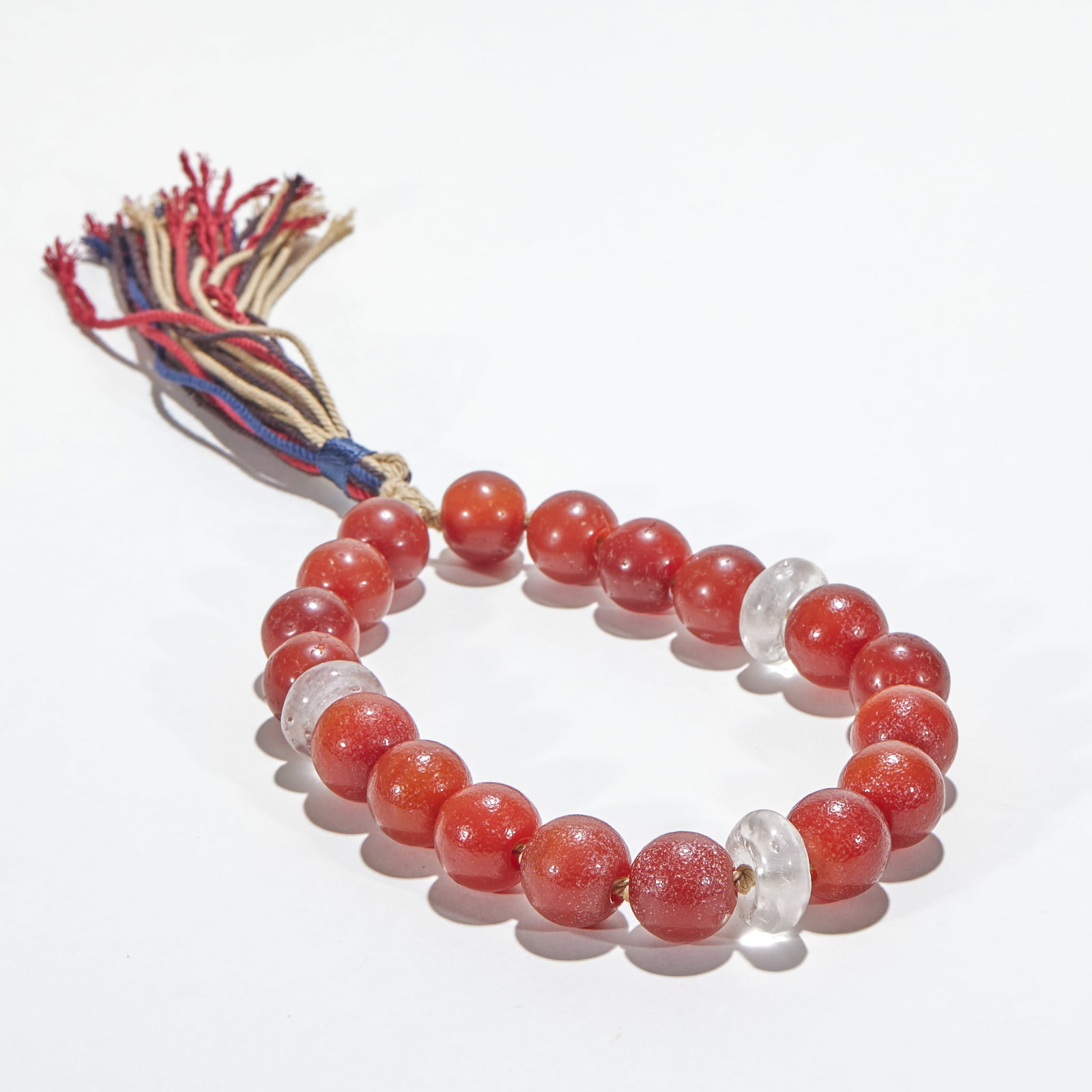Agate with Crystal Beads Handheld - 7