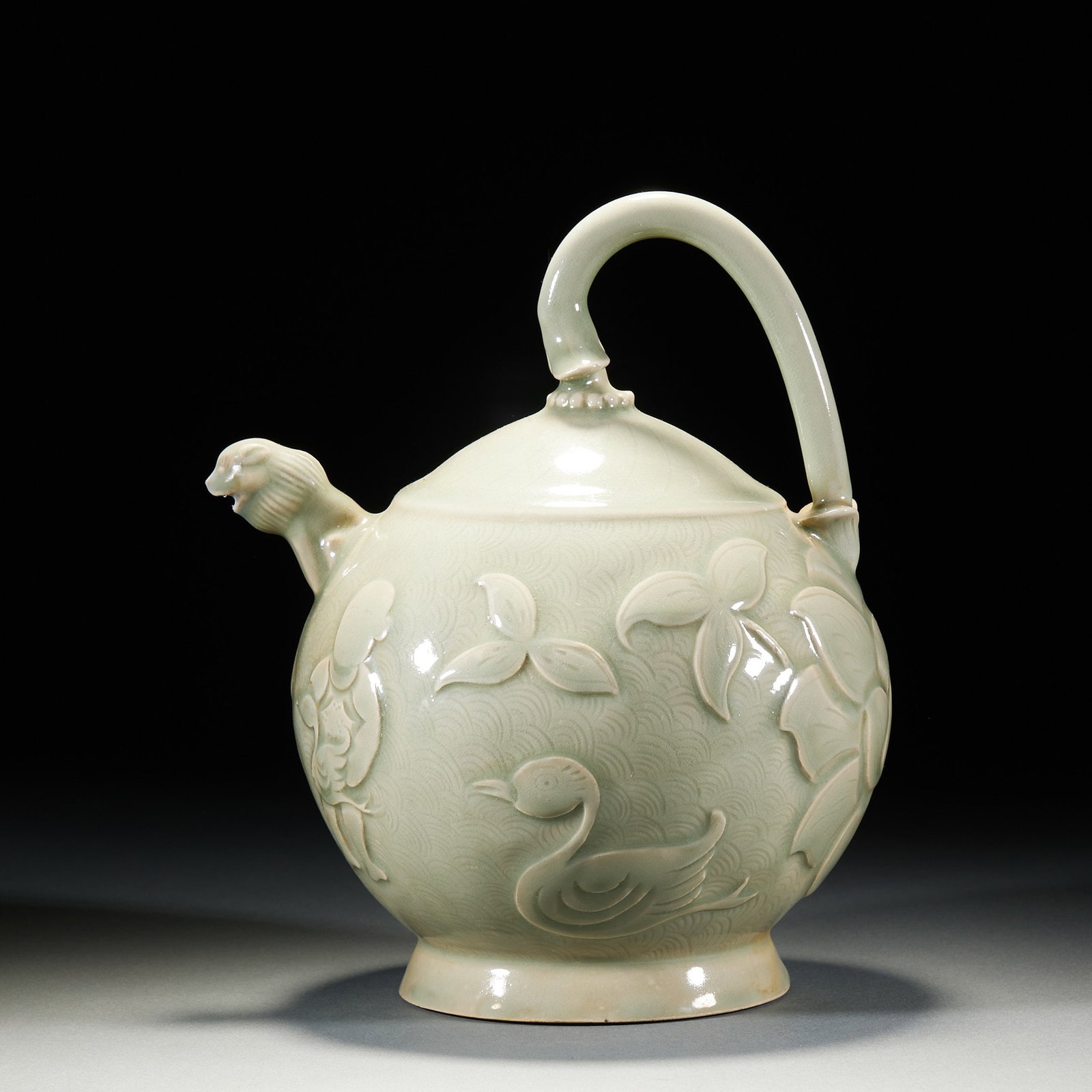 Daoyao beast mouth figure backflow pot (1 of 11)