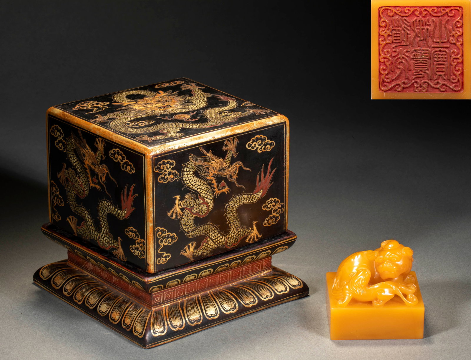 Seal of Huangshizi Mother and Beast in Daoguang Year: The seal is bright yellow, yellow, yellow, yellow, yellow, yellow, yellow, yellow, yellow, yellow, yellow, yellow, yellow, yellow, yellow, yellow, yellow, yellow, yellow, yellow, yellow, yellow,