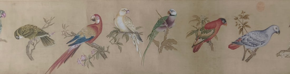 Lang Shining flower-and-bird map - 7